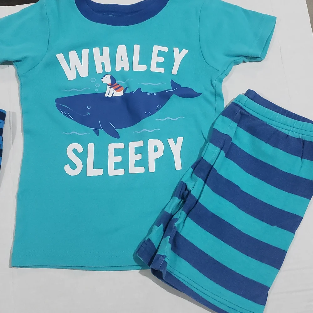 5t summer boy pj sets 4pcs